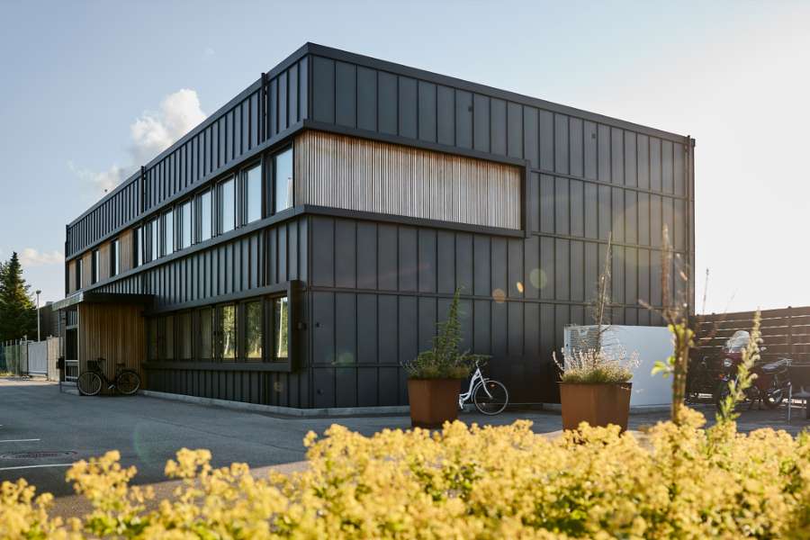 Eine nordjütische Hafengeschichte aus Stahlprofilen und Schiffsankern, Port of Aalborg, Rørdalsvej 27B, 9000 Aalborg, Dänemark